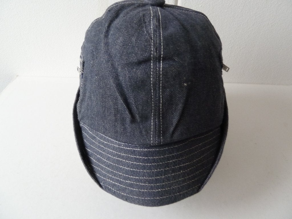 Vintage spijker pet maat 59 nieuwstaat, Ophalen of Verzenden, Zo goed als nieuw