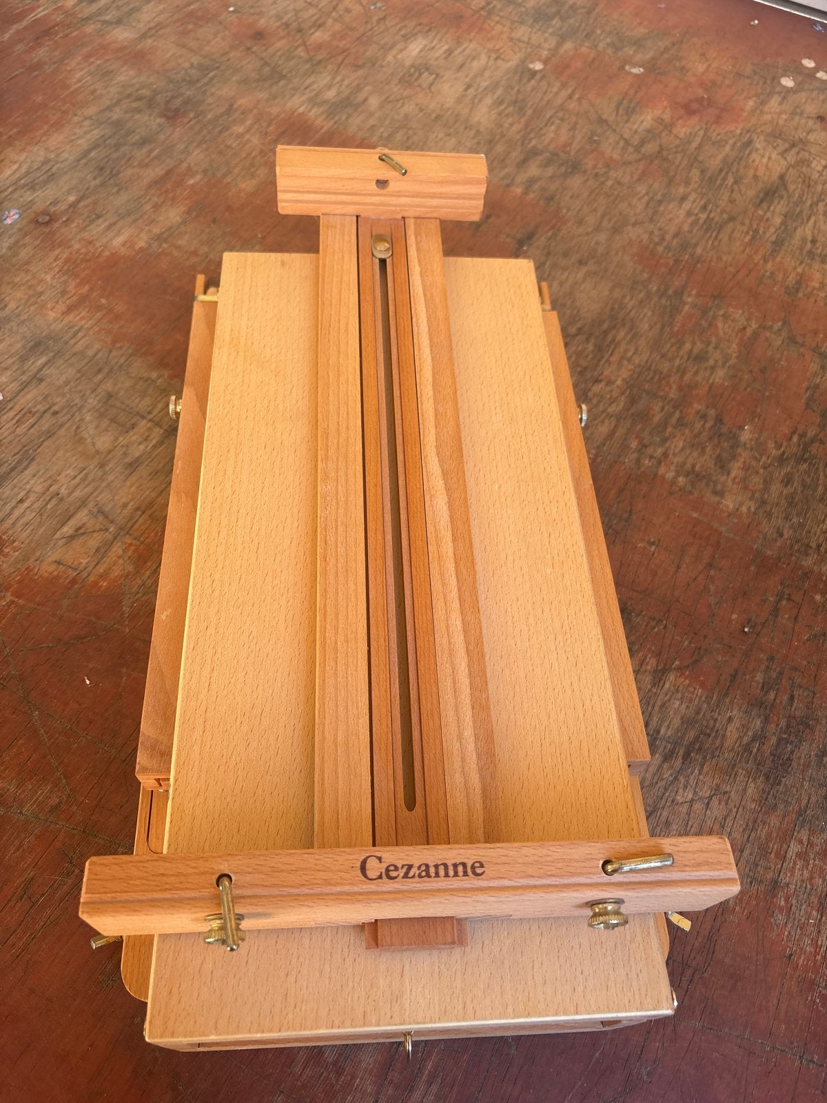 Cezanne Schildersezel - Compact en Draagbaar, Hobby en Vrije tijd, Schilderen, Ophalen of Verzenden, Zo goed als nieuw, Ezel