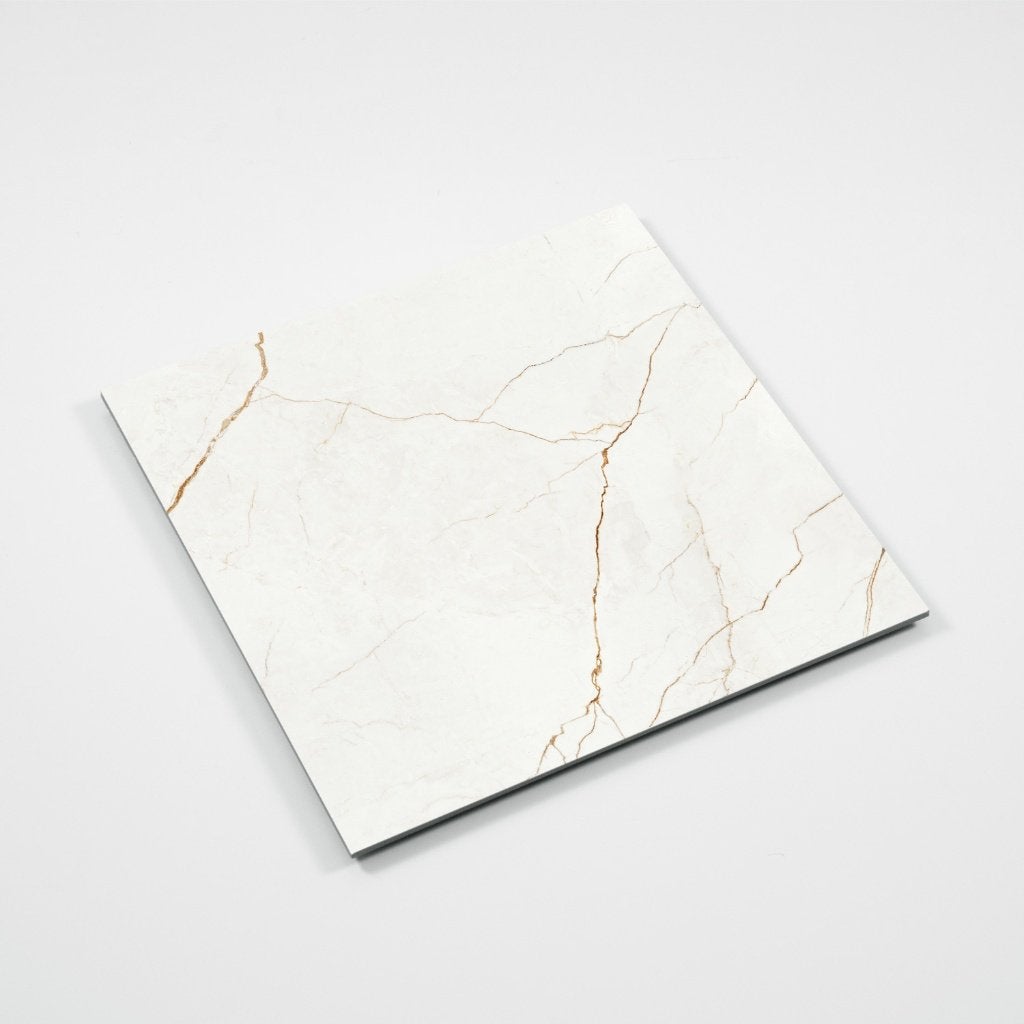 - 40% Vloertegel – Wandtegel Quantum marmer wit mat 120120, Ophalen, 60 cm of meer, Nieuw, 10 m² of meer