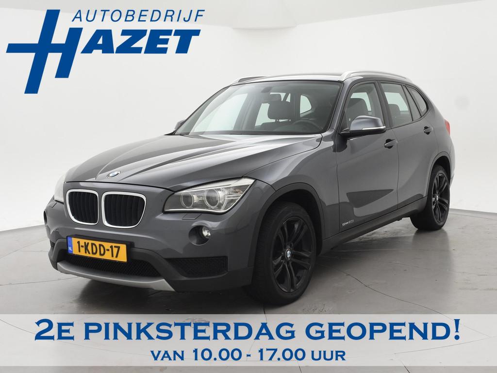 BMW X1 sDrive20i 184 PK UPGRADE EDITION + LEDER | XENON | NA, X1, Euro 5, Zwart, 4 cilinders