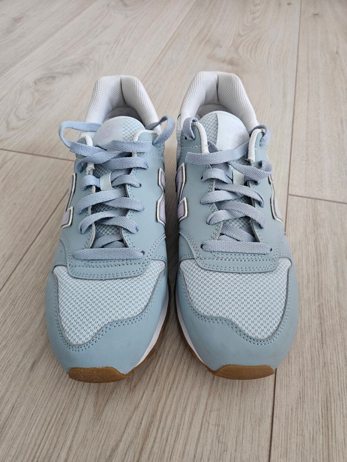 New Balance 500 sneakers - Lichtblauw/Paars, Ophalen, Zo goed als nieuw, Blauw
