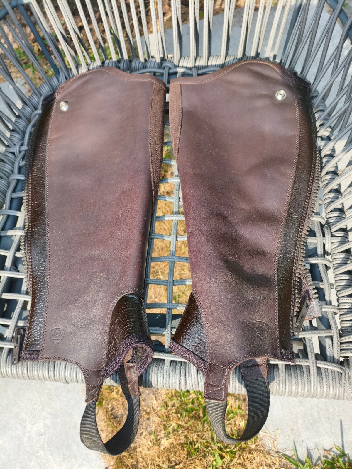 Ariat Concord-Chaps bruin mt S, Dieren en Toebehoren, Paardrijkleding, Gebruikt, Verzenden, Overige typen, Ariat