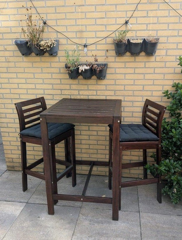 IKEA hoge tuinset, Ophalen, Gebruikt, Hout