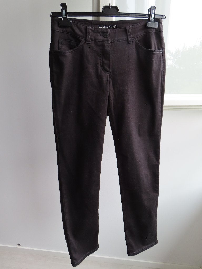 Gerry Weber 7/8 broek zwart mt 40, Maat 38/40 (M), Zwart, Nieuw, Ophalen of Verzenden