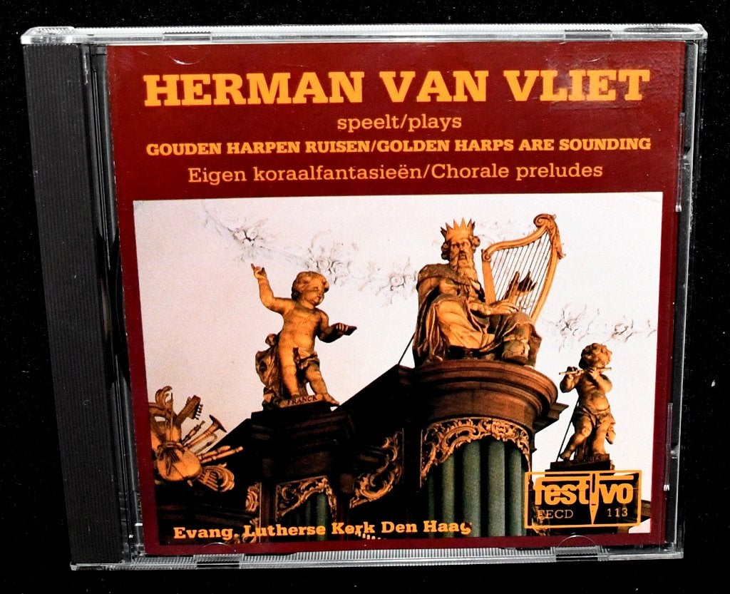 Herman van Vliet Speelt Eigen Koraalfantasieen - Gouden Harp, Cd's en Dvd's, Cd's | Religie en Gospel, Ophalen of Verzenden, Zo goed als nieuw
