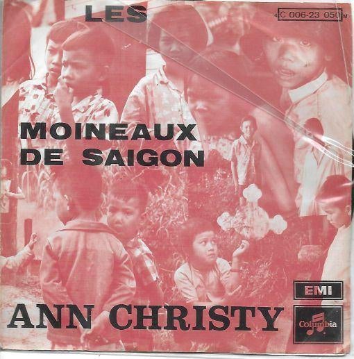 ann christy - moineaux de saigon    1969, Ophalen of Verzenden, Gebruikt, 12 inch, Levenslied of Smartlap
