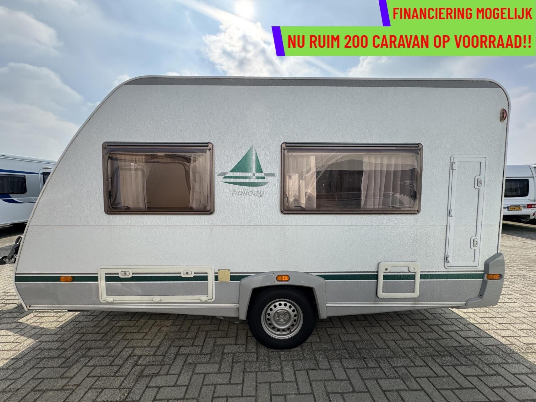 Eifelland HOLIDAY 400 S, MOVER, VOORTENT, FRANSBED, WC, Tot en met 2, Bedrijf, 750 - 1000 kg, Eifelland