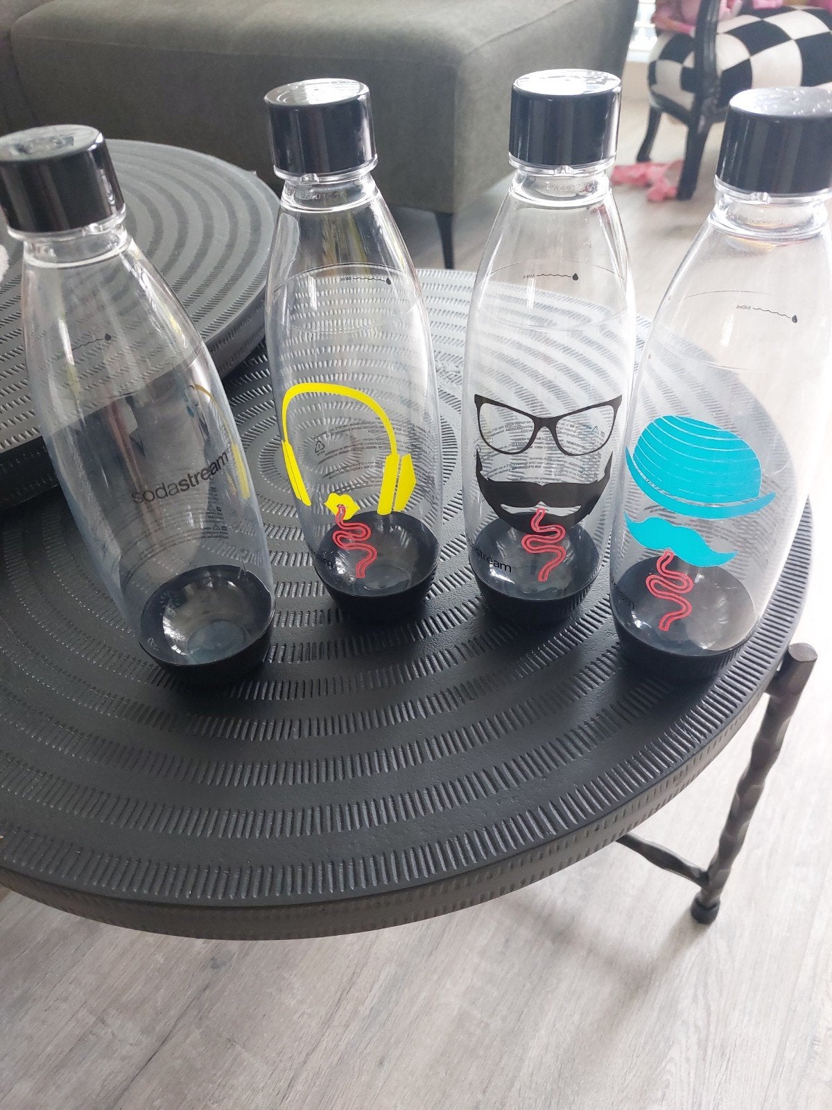 4 flessen voor een sodasteam, Ophalen of Verzenden