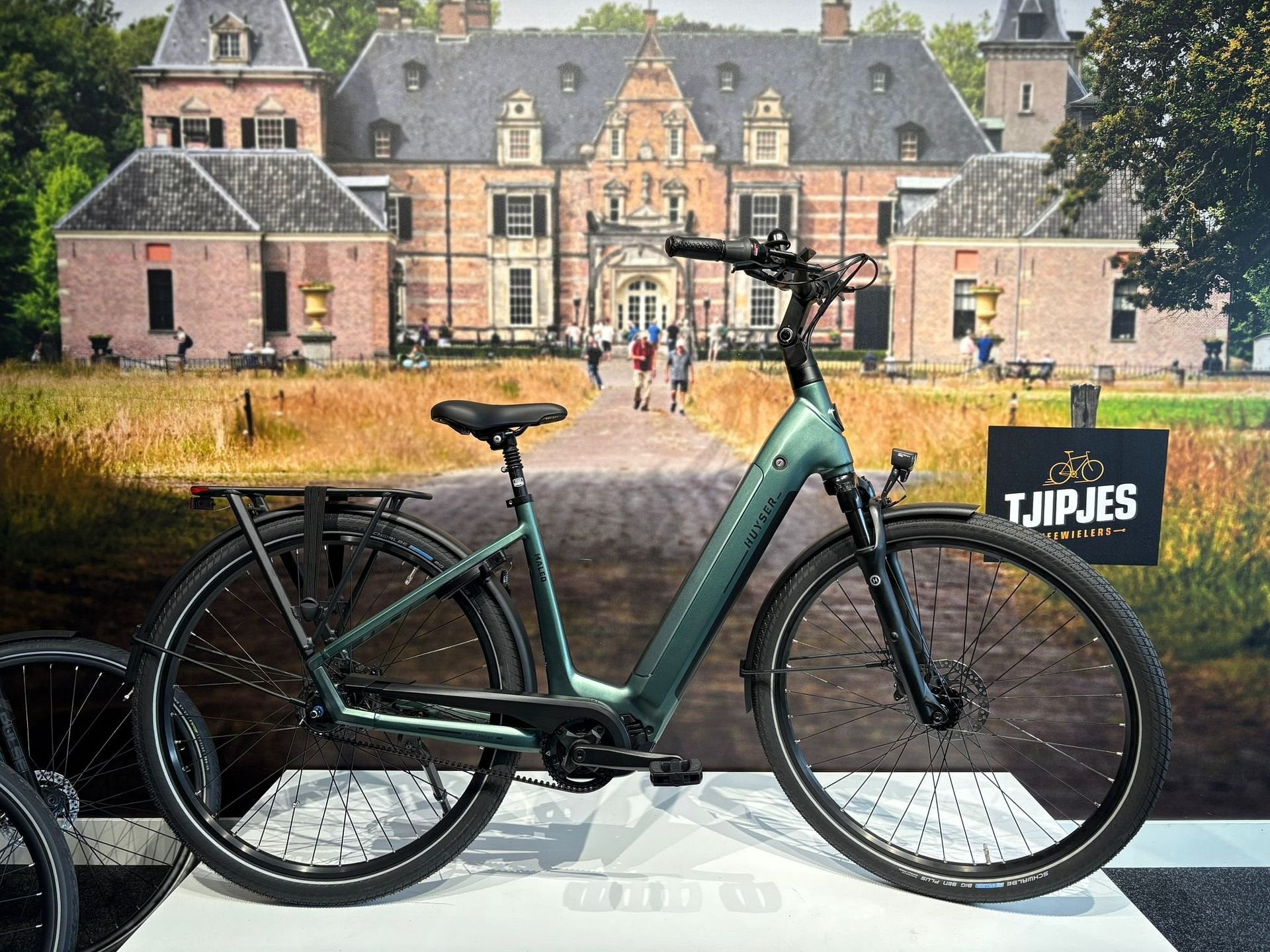 Huyser Maleo 2026 Dames E-bike Groen | 48/53/57 cm | €2.999