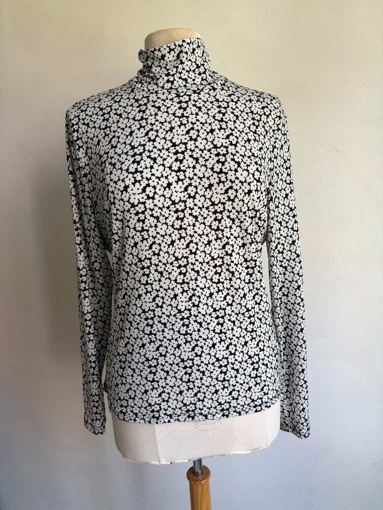 vanillia top zwart wit maat 42, Verzenden, Vanilia, Wit, Maat 42/44 (L)