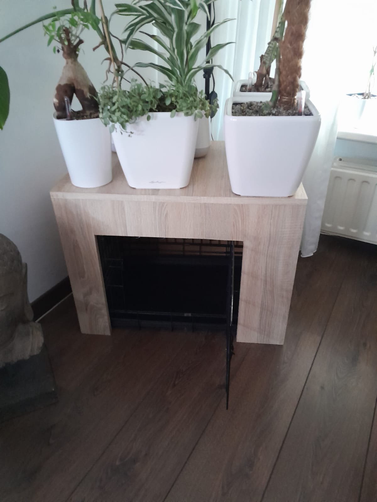 66 breed 48 diep 52 hoog de hout erom komt ook mee, Dieren en Toebehoren, Ophalen, Gebruikt