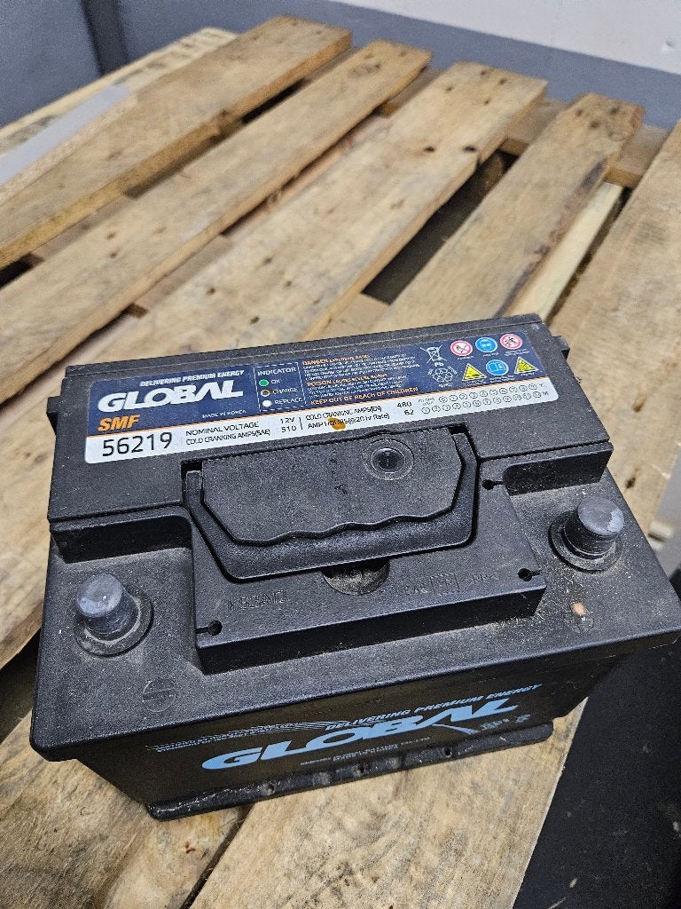 Starter accu 12v, Gebruikt