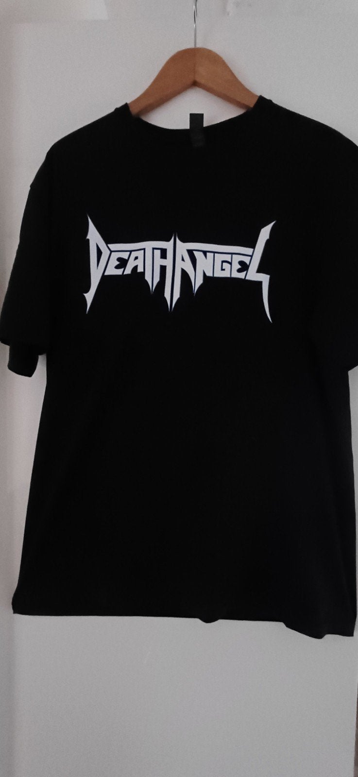 Death Angel European Tourshirt, Verzenden, Zo goed als nieuw, Maat 52/54 (L), Zwart