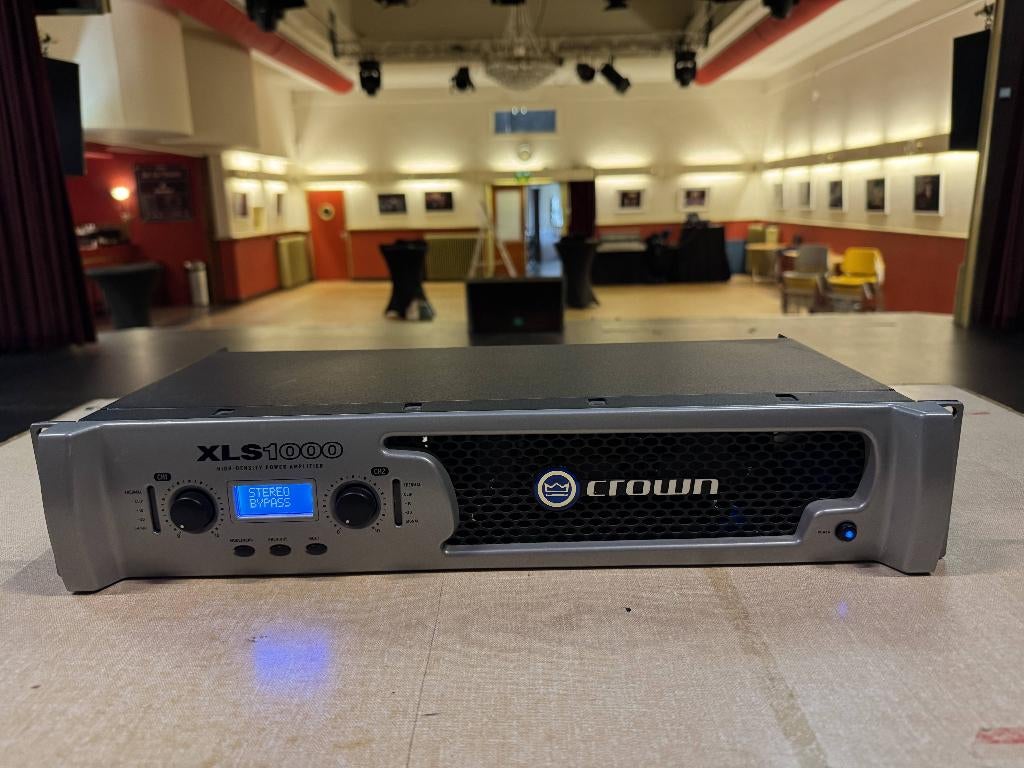 Crown xls1000 pa versterker, Ophalen, Gebruikt, Minder dan 500 watt