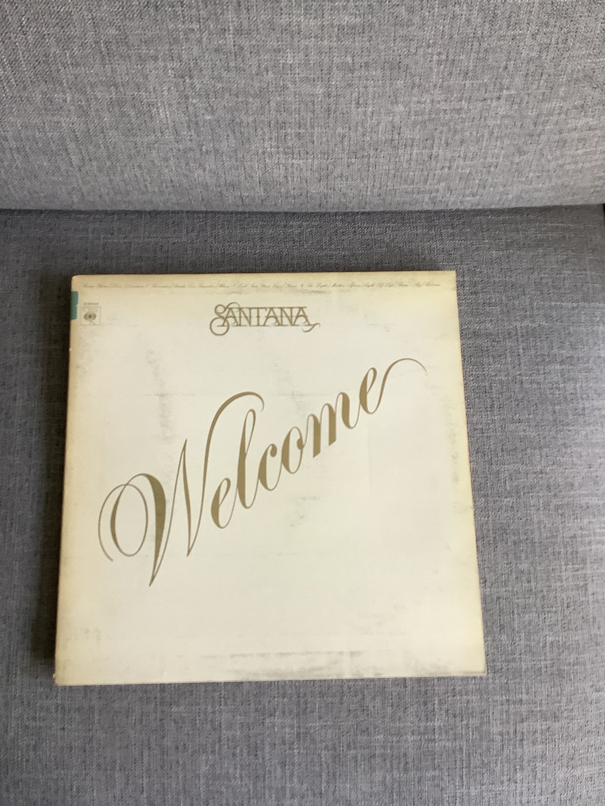 Santana - Welcome LP (1973) - Zeer goede staat, LP, Rock, Originele persing, Ophalen of Verzenden