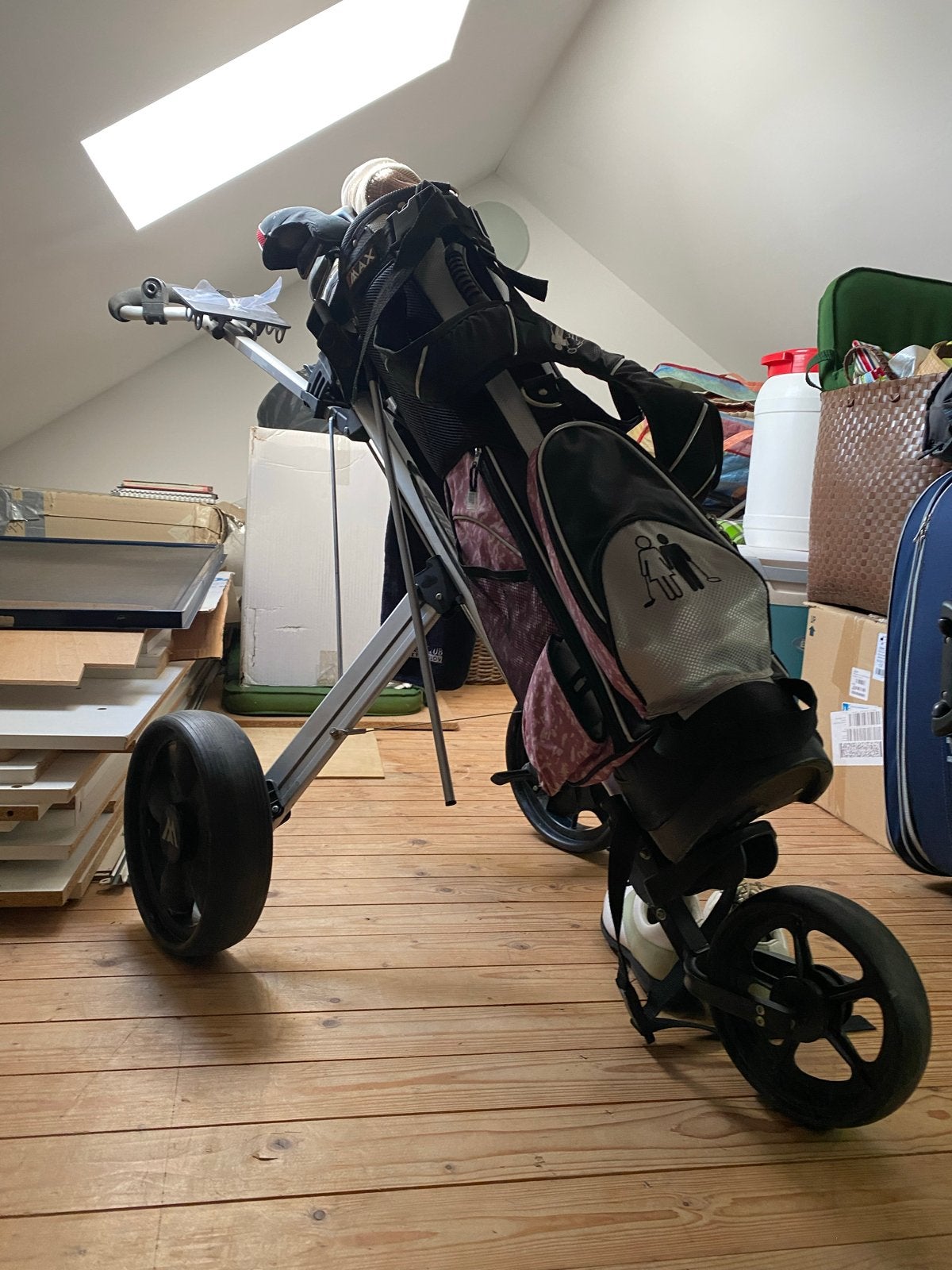 Foto 9 van Complete Golfset met Golftas, Trolley en Schoenen