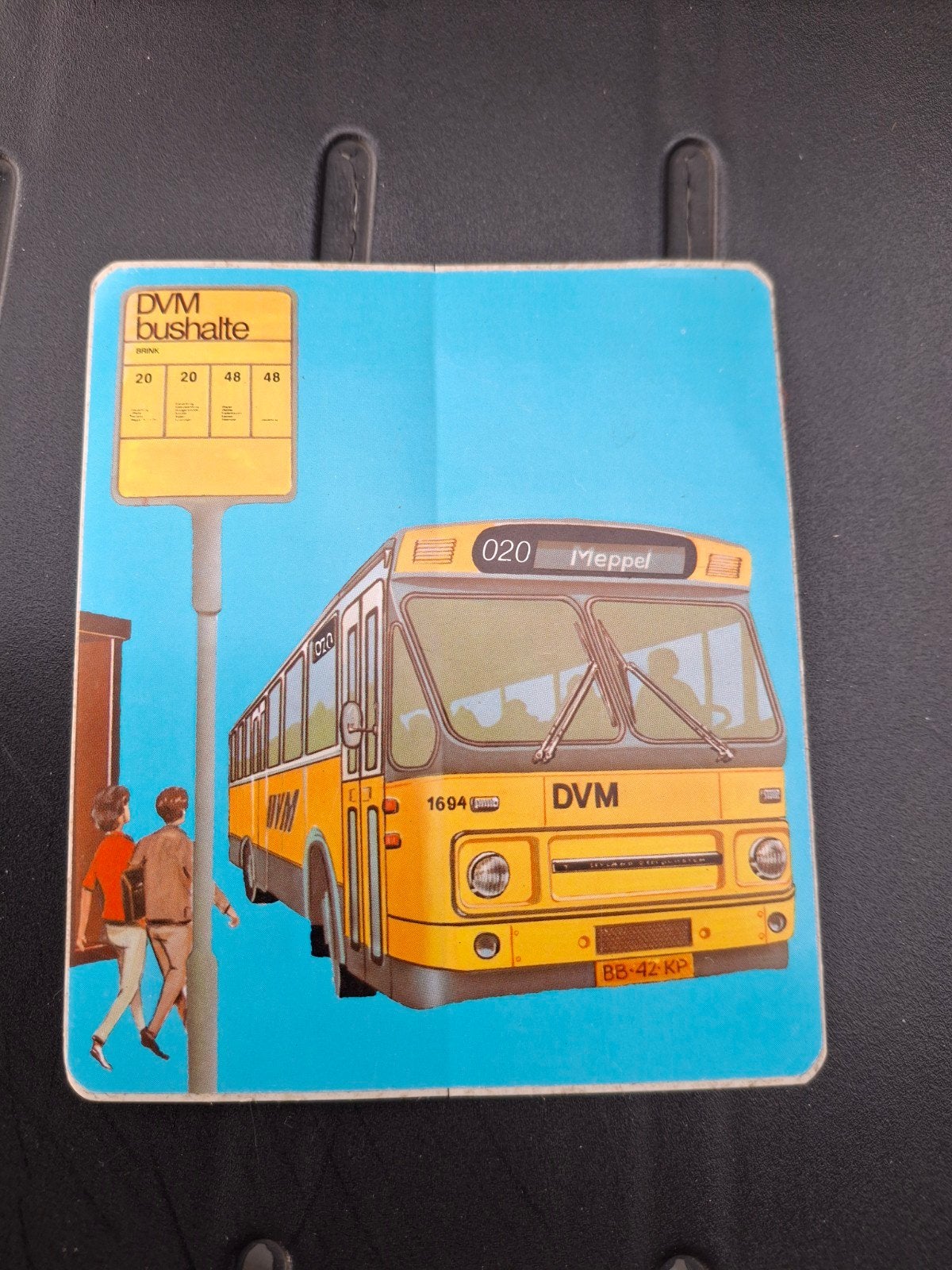 Sticker DVM bus in perfecte staat, Verzamelen, Stickers, Zo goed als nieuw, Overige typen, Ophalen of Verzenden