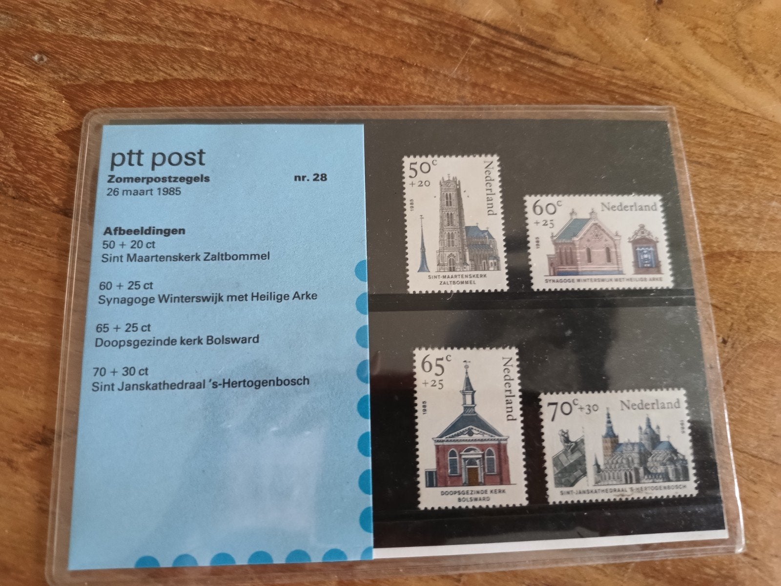 zomerpostzegels 26 maart 1985 nummer 28, Postzegels en Munten, Ophalen of Verzenden