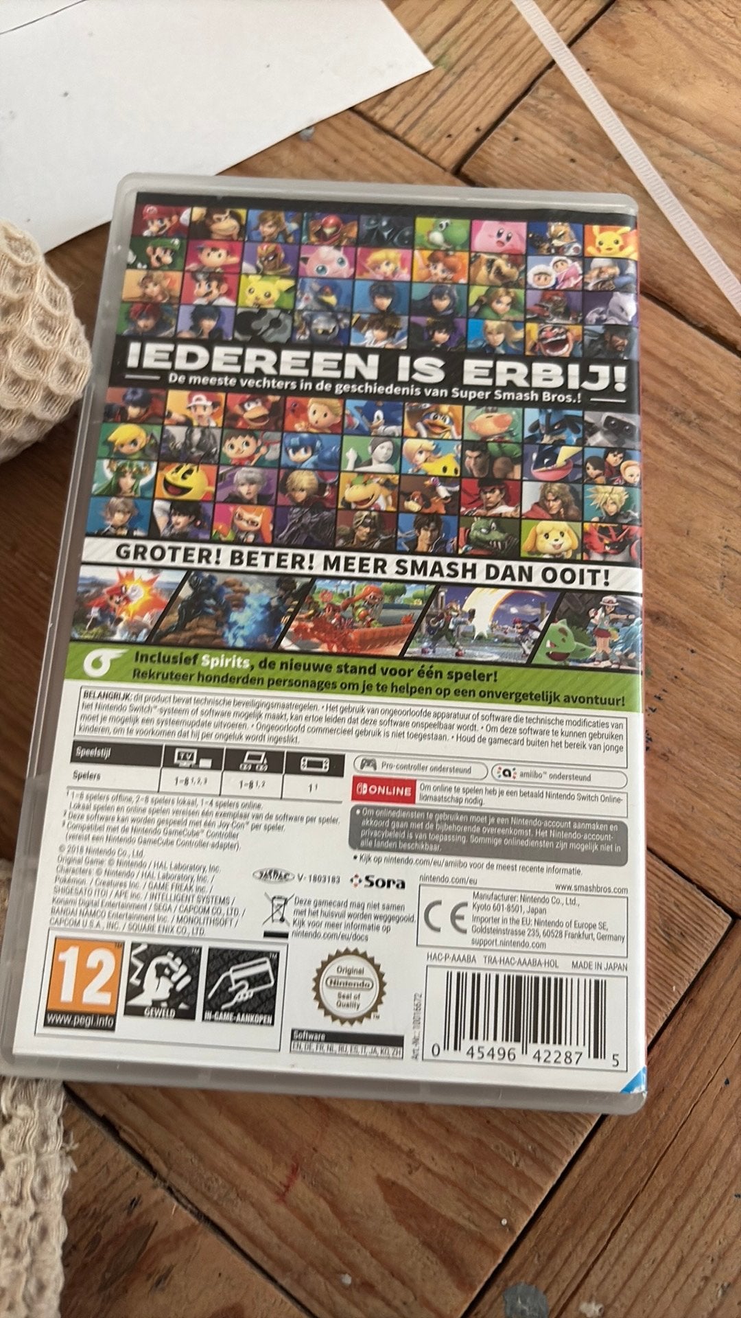 Super mario smash bros ultimate, Spelcomputers en Games, Vechten, Ophalen of Verzenden, Zo goed als nieuw, 3 spelers of meer