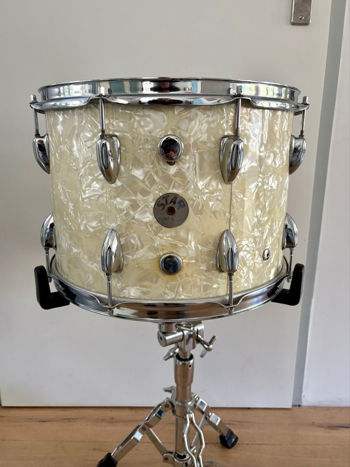 Vintage Star Drums tom 14x10 White Marine Pearl, Ophalen, Gebruikt, Overige merken