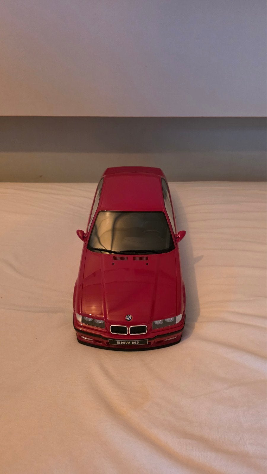 BMW E36 M3 Bright Red 1:12 Otto Models, Ophalen of Verzenden, Zo goed als nieuw, 1:5 t/m 1:8, Auto