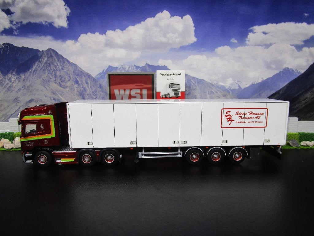 wsi 01-3547 steen hansen scania streamline topline, Hobby en Vrije tijd, Modelauto's | 1:50, Ophalen, Nieuw, Bus of Vrachtwagen