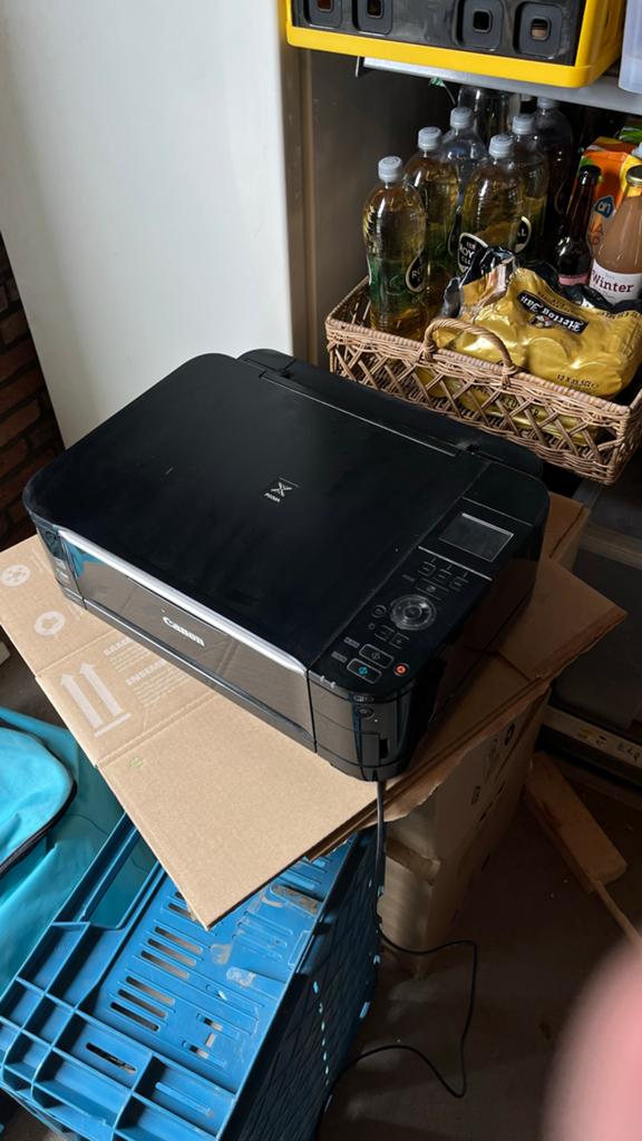Canon inkjet multifunctionele printer, Draadloos, Kleur printen, Gebruikt, Inkjetprinter
