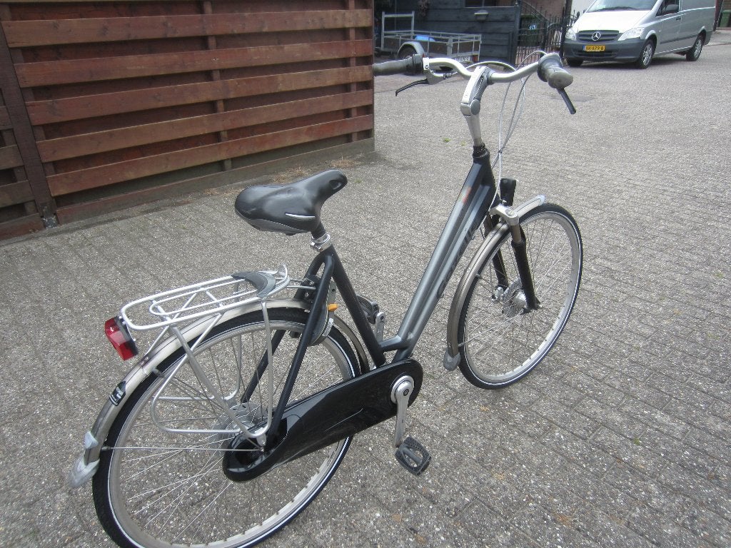 damesfiets gazelle chamonix, Ophalen, Versnellingen, Gazelle, Trommelrem