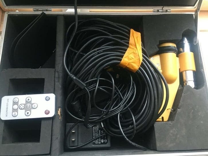 Complete Inspectiecamera Set met TFT LCD Monitor en Koffer, Ophalen of Verzenden, Gebruikt, Overige meters