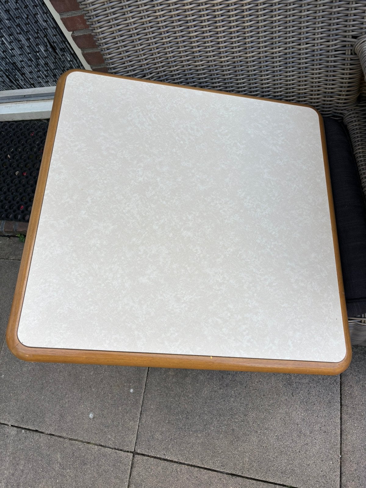 Originele campertafel Hymer S klasse bj 1987, Ophalen, Zo goed als nieuw, Campingtafel