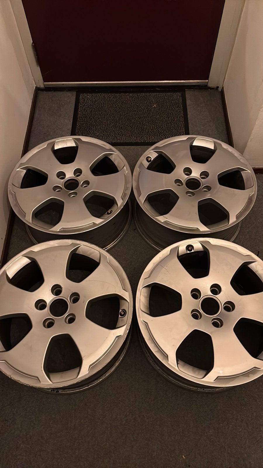 Originele Audi A3 8P 16 inch lichtmetalen velgen 5x112, Auto diversen, Wieldoppen, Ophalen, Gebruikt