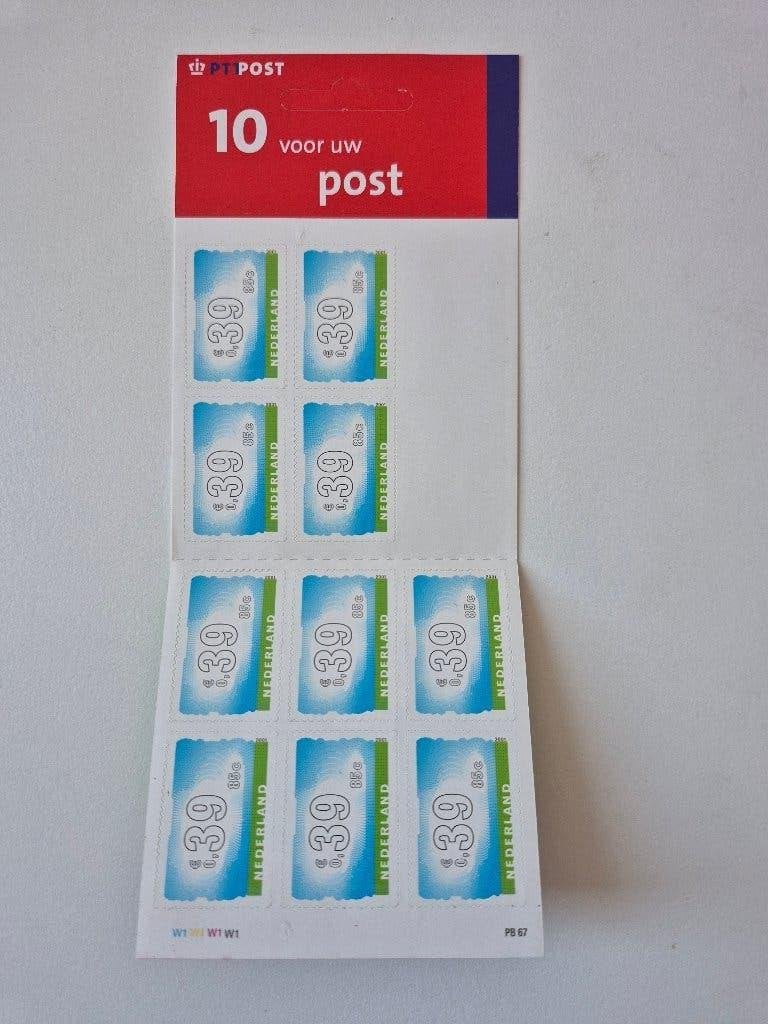 NVPH PB67 - 2001 - Tien voor uw post 10 x €0,39, Postzegels en Munten, Ophalen of Verzenden, Na 1940, Postfris