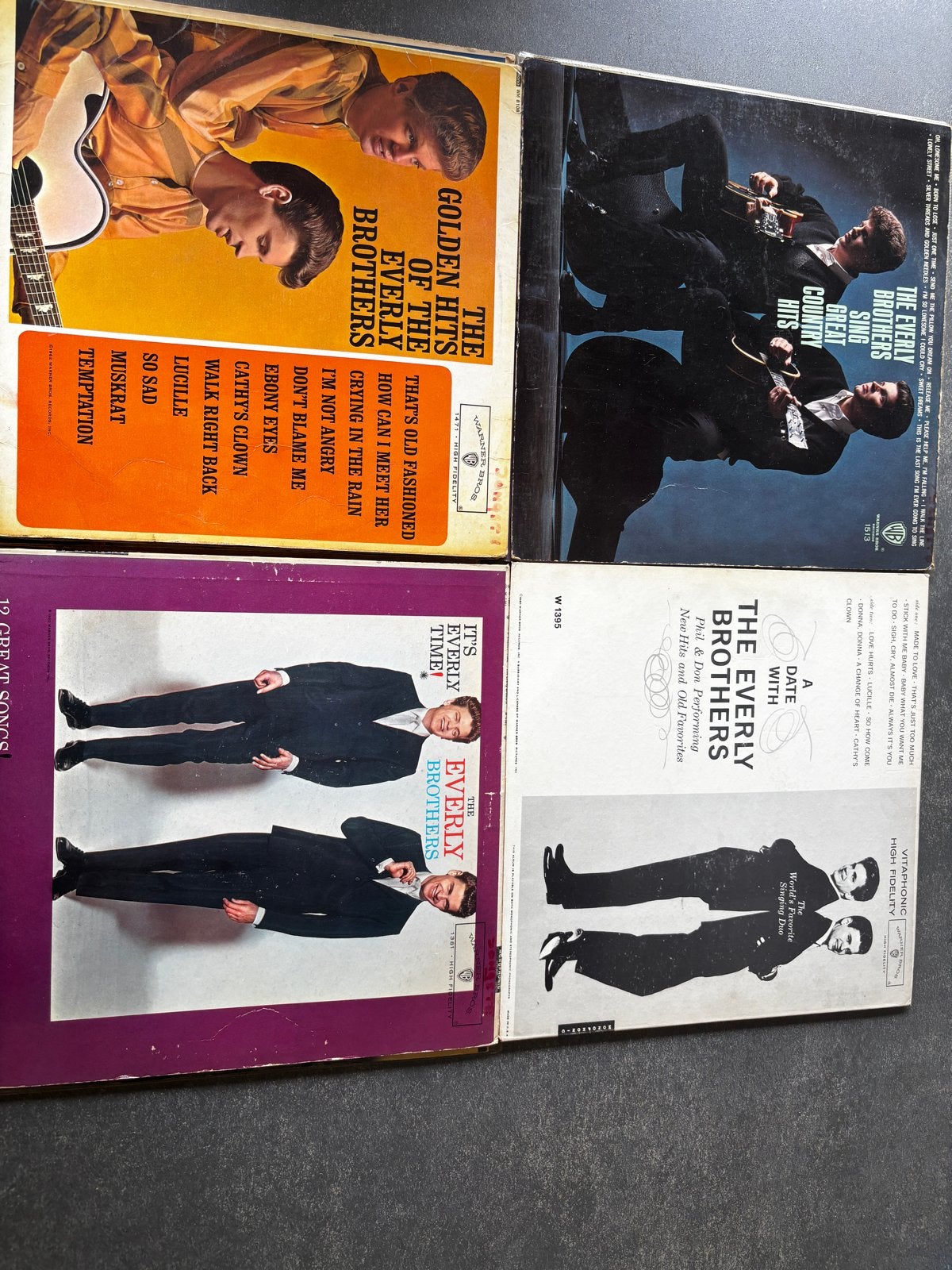 Everly Brothers vinyl collectie (10 LP's), Ophalen, LP, Gebruikt, Pop