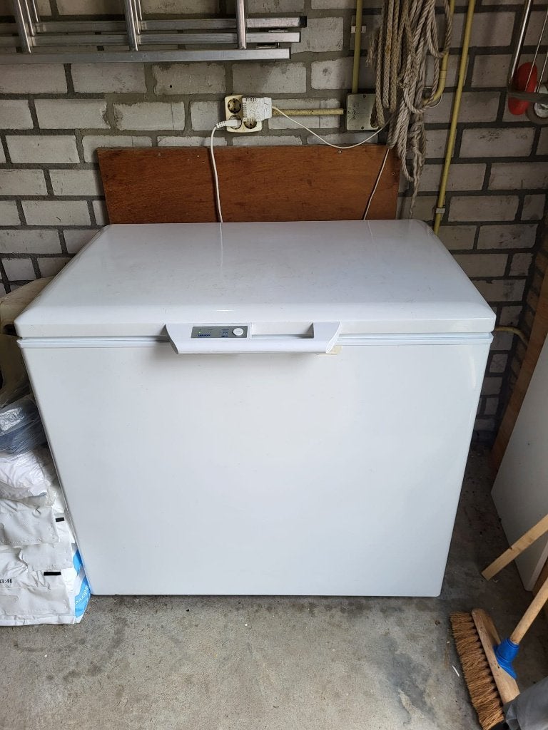 diepvries kist, Vrieskist, Gebruikt, Ophalen, 85 tot 120 cm