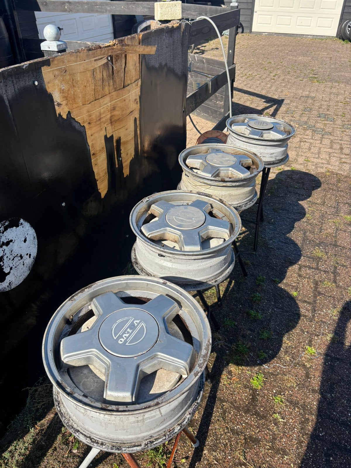 Volvo velgen .. OPKNAPPERS 15inch, Ophalen