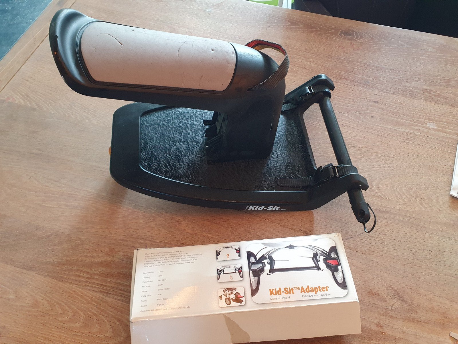 Kid-Sit meerijdplankje voor kinderwagen, Ophalen, Gebruikt, Overige merken