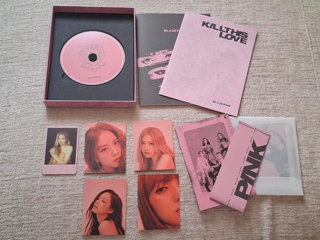 BLACKPINK – Kill This Love album (pink version) + photocards, Ophalen of Verzenden, Zo goed als nieuw, Aziatisch, Boxset
