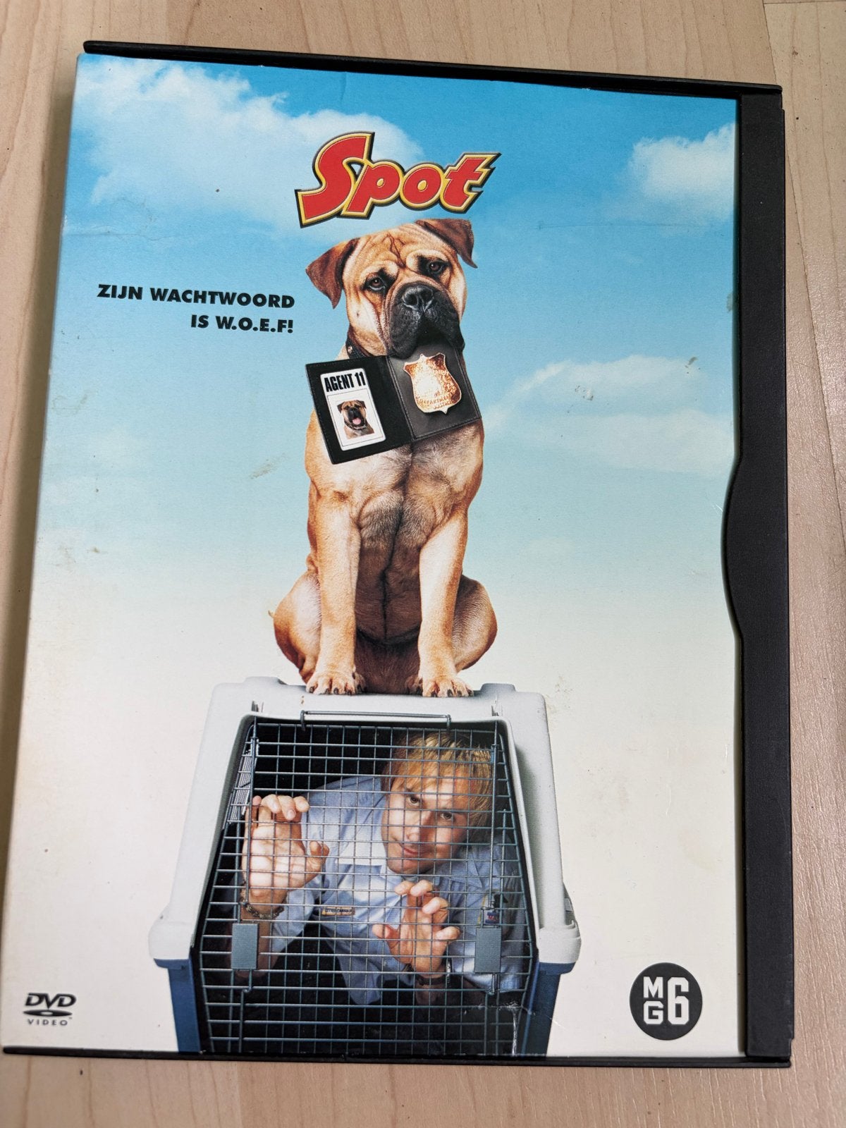 Spot - Zijn Wachtwoord Is W.O.E.F. (DVD), Alle leeftijden, Nederlands, Actiekomedie, Gebruikt