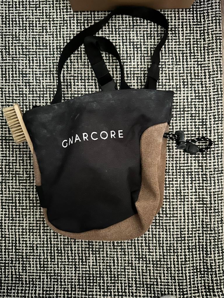 Gnarcpre Boulder Set - pofzak / climbing paf bag, Sport en Fitness, Klimsport, Zo goed als nieuw, Klimsport-accessoire, Ophalen of Verzenden