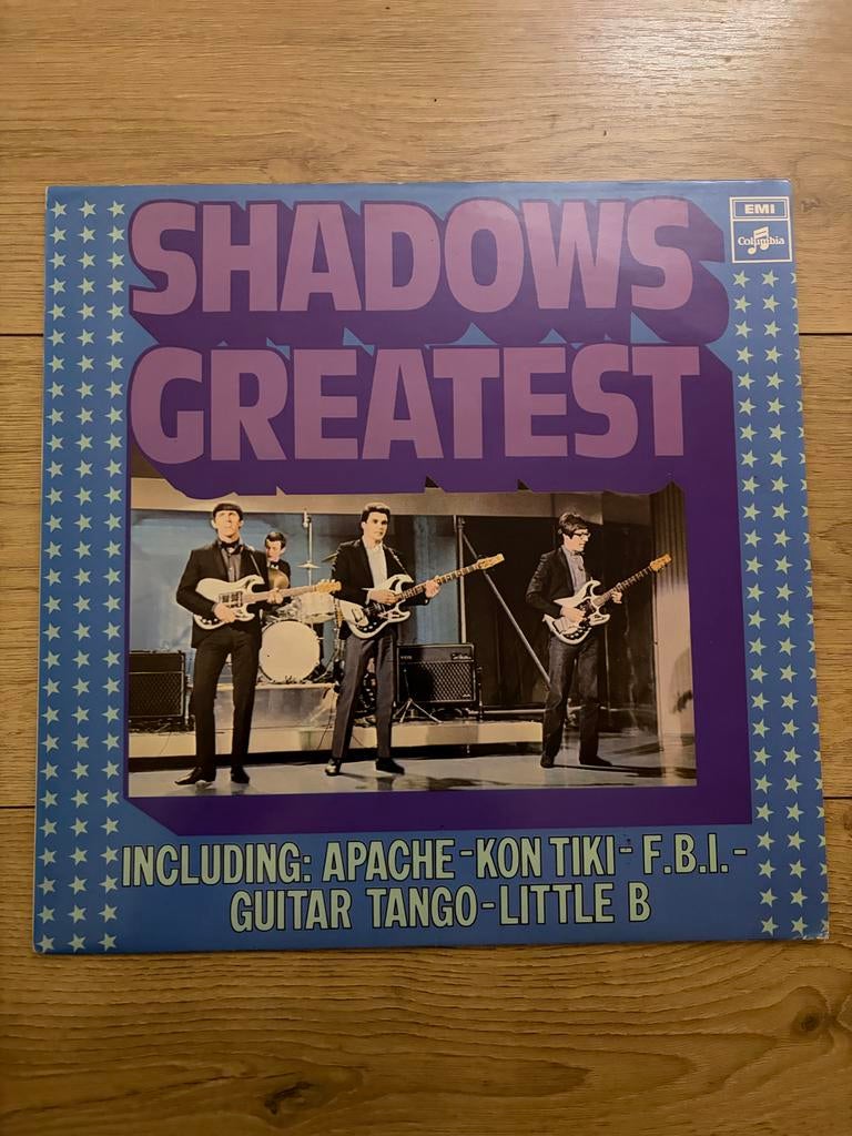 The Shadows - Greatest LP (Columbia, 1960s) Vinyl, Cd's en Dvd's, Vinyl | Pop, Originele persing, Ophalen of Verzenden, Zo goed als nieuw