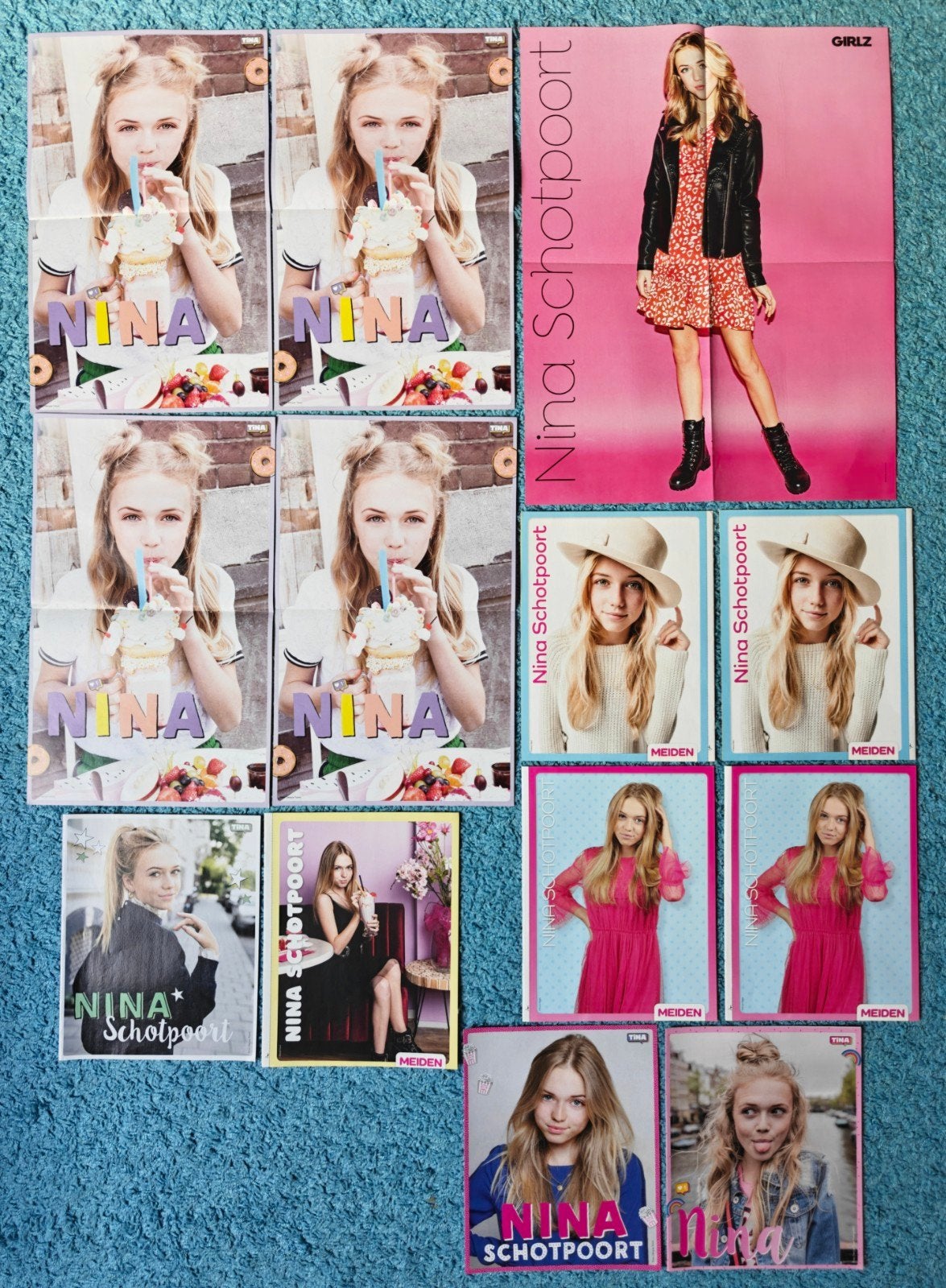 Nina Schotpoort poster collectie, Ophalen of Verzenden, Nieuw