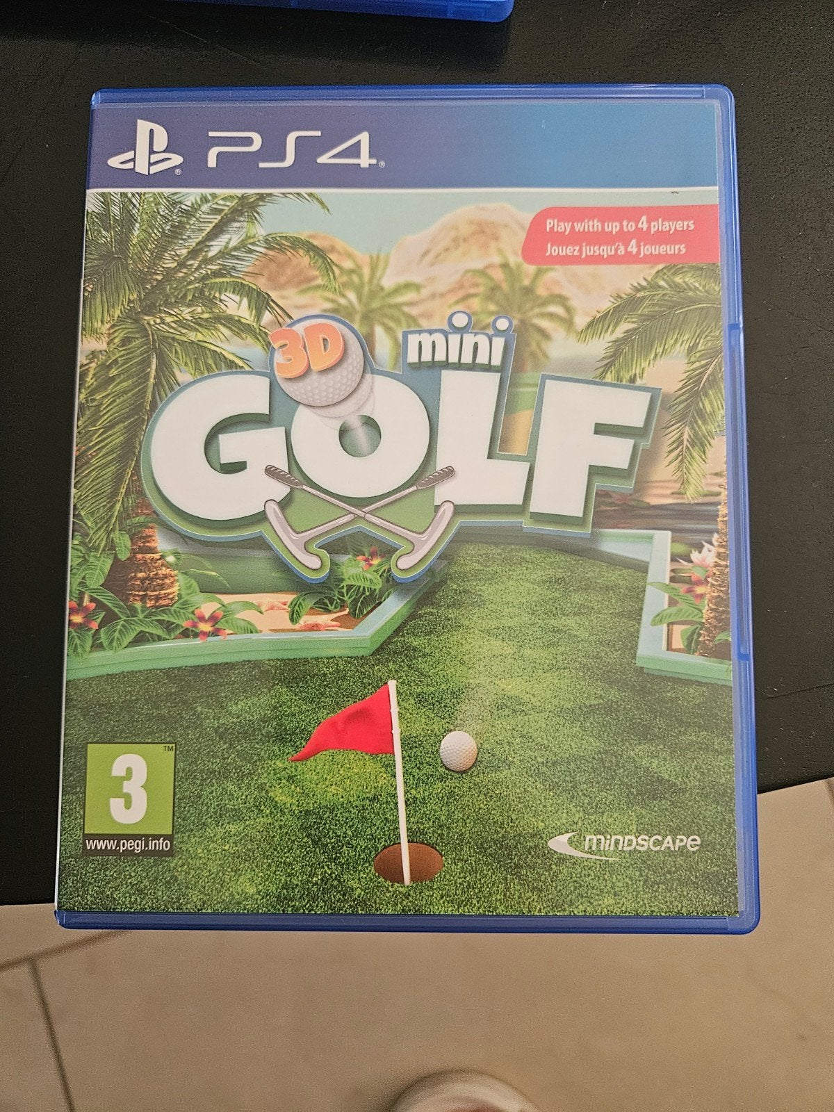3D Mini Golf PS4 - Speel met tot 4 spelers!, Ophalen, Eén computer, Zo goed als nieuw, Sport
