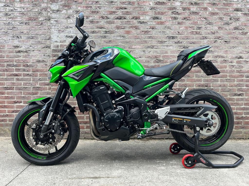 KAWASAKI Z900 (bj 2022) als nieuw +- 8760 km A2 mogelijk, Motoren, Motoren | Kawasaki, Bedrijf, Naked bike, meer dan 35 kW, 4 cilinders