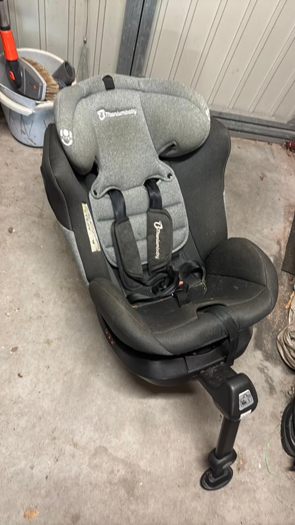 Titaniumbaby autostoel met Isofix, 0-18 kg, Kinderen en Baby's, Autostoeltjes, Gebruikt, 0 t/m 18 kg, Isofix, Slaapstand