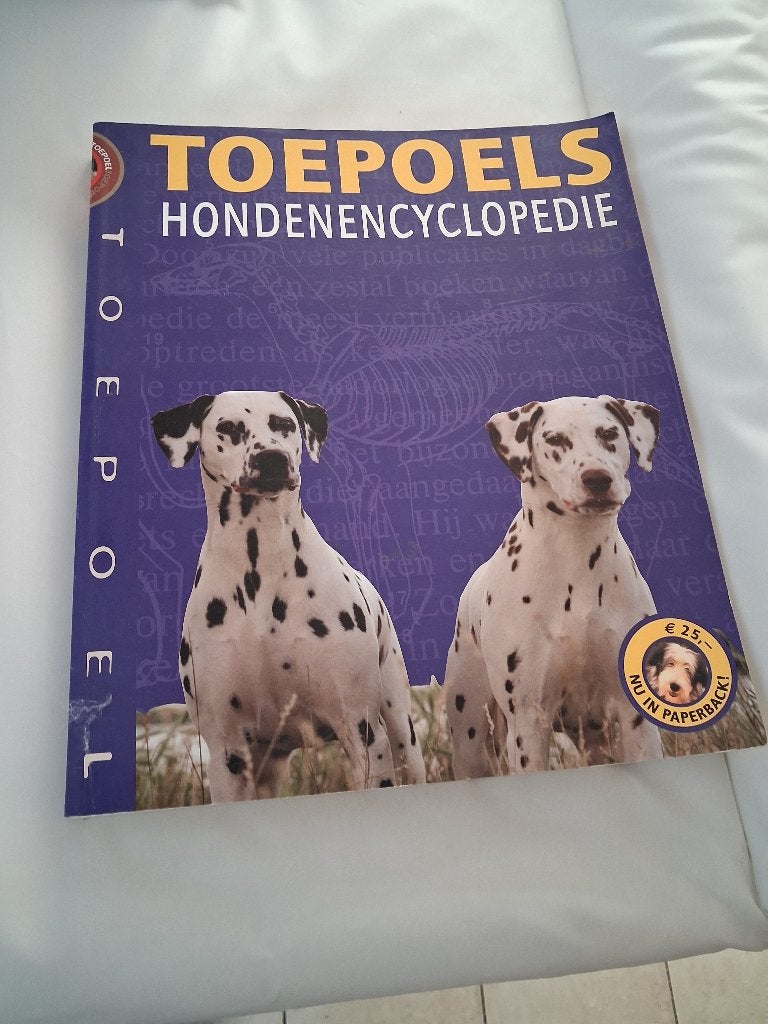 toepoels hondenencyclopedie, Boeken, Ophalen, Zo goed als nieuw, Honden, Toepoels