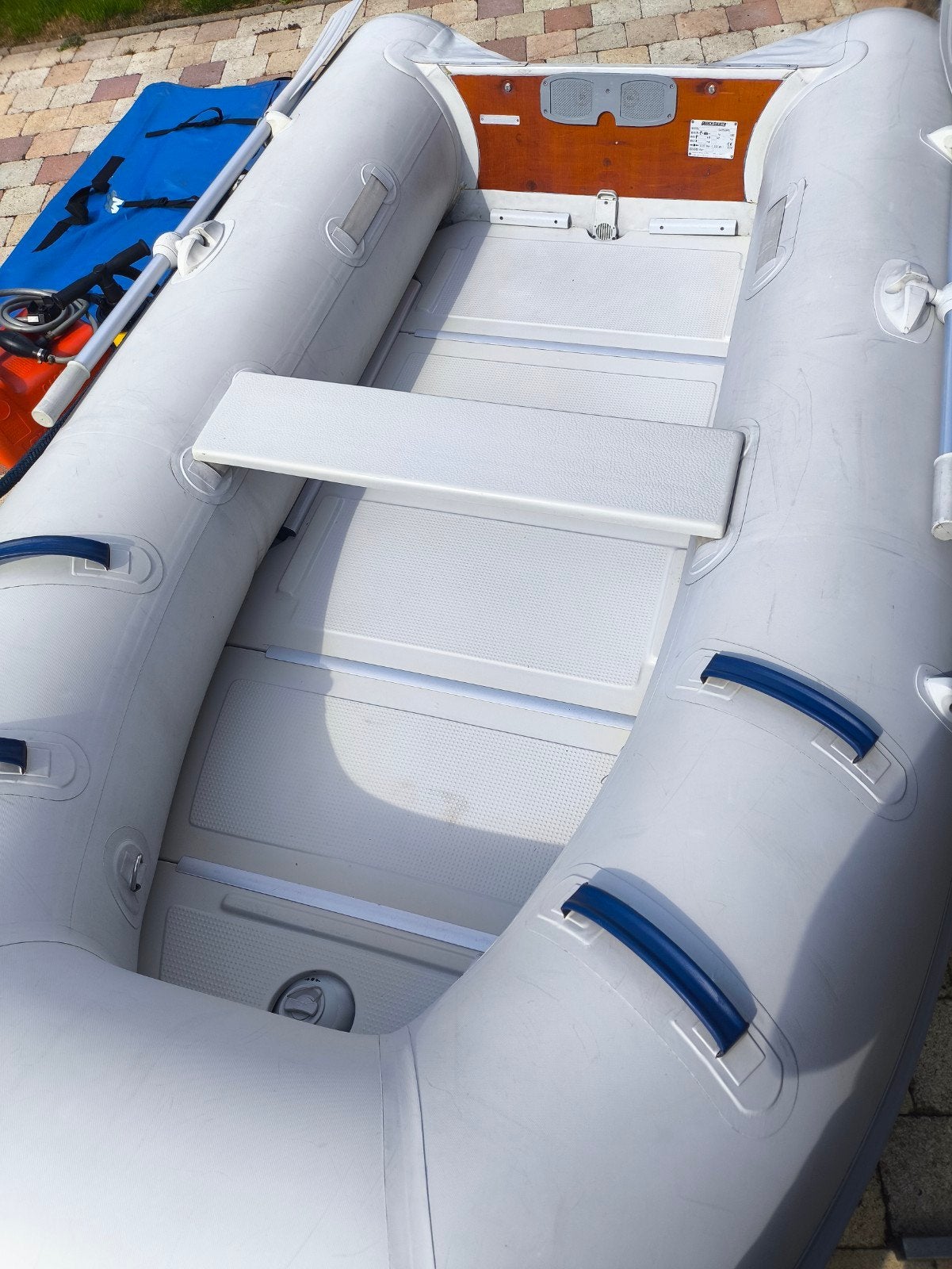 Foto 4 van Quicksilver rubberboot 310 sport + Yamaha 4 pk 4-takt