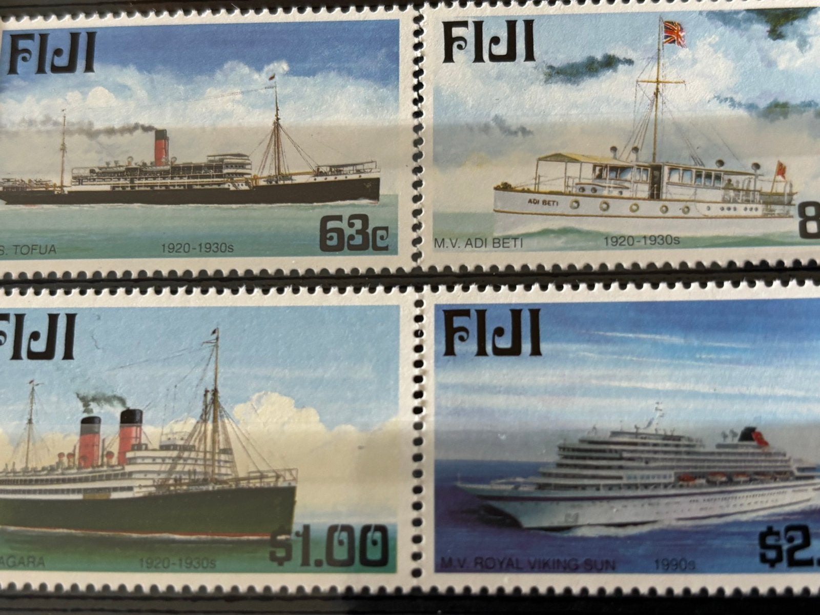 Schepen, Fiji 1999, Ophalen of Verzenden, Postfris, Overige thema's