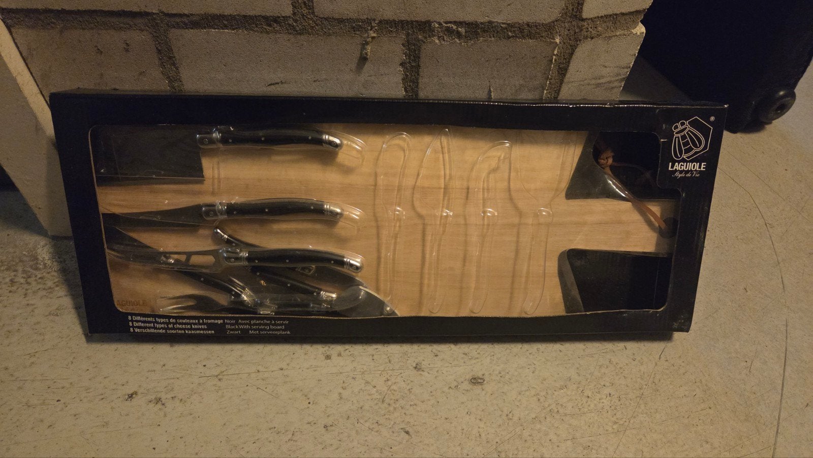 Kaasplank Laguiole Style de Vie set Nieuw €20, Huis en Inrichting, Ophalen of Verzenden, Nieuw