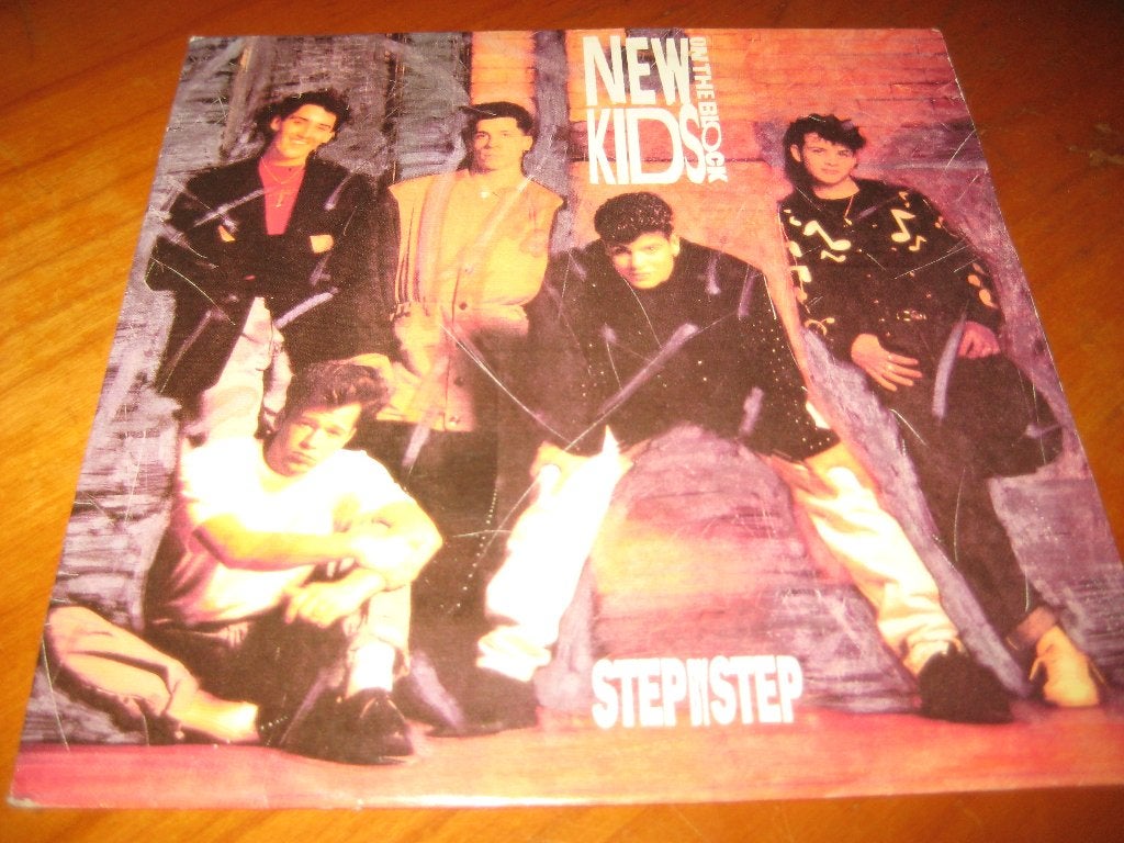 New Kids on the Block: Step by step, Ophalen of Verzenden, Zo goed als nieuw, Pop