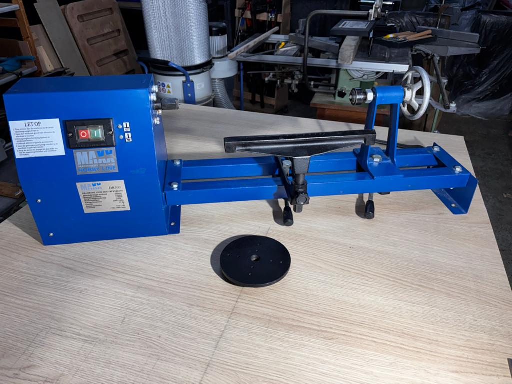 MAXX Machinery Holland Hobby Line Houtdraaibank, Doe-het-zelf en Verbouw, Draaibanken, Ophalen, Zo goed als nieuw, Houtdraaibank